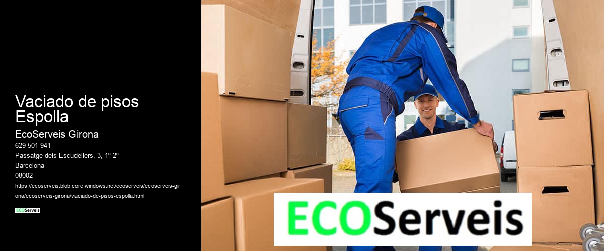 Vaciado de pisos Espolla