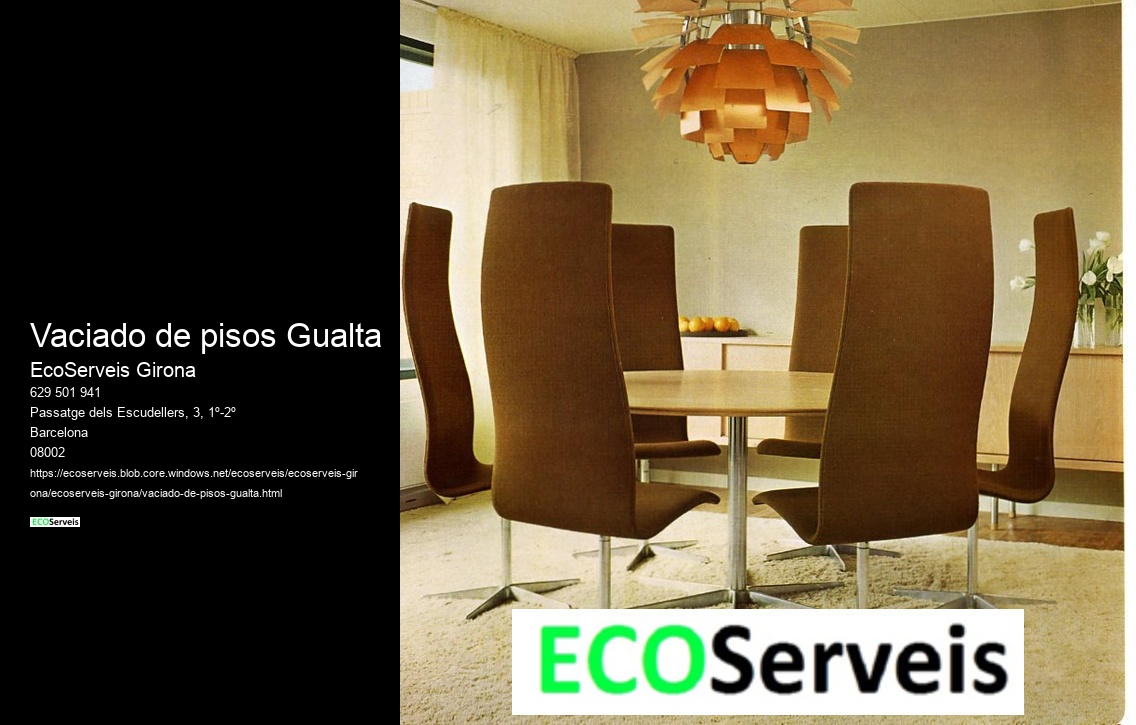 Vaciado de pisos Gualta