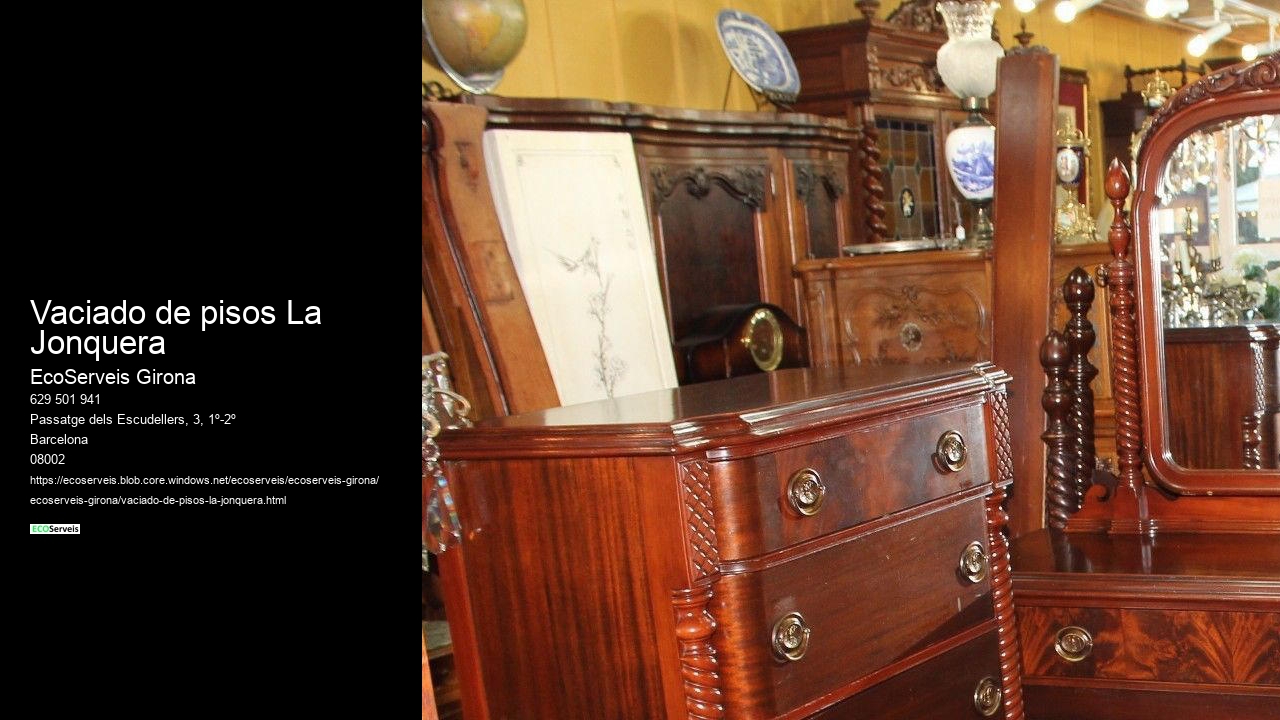 Vaciado de pisos La Jonquera