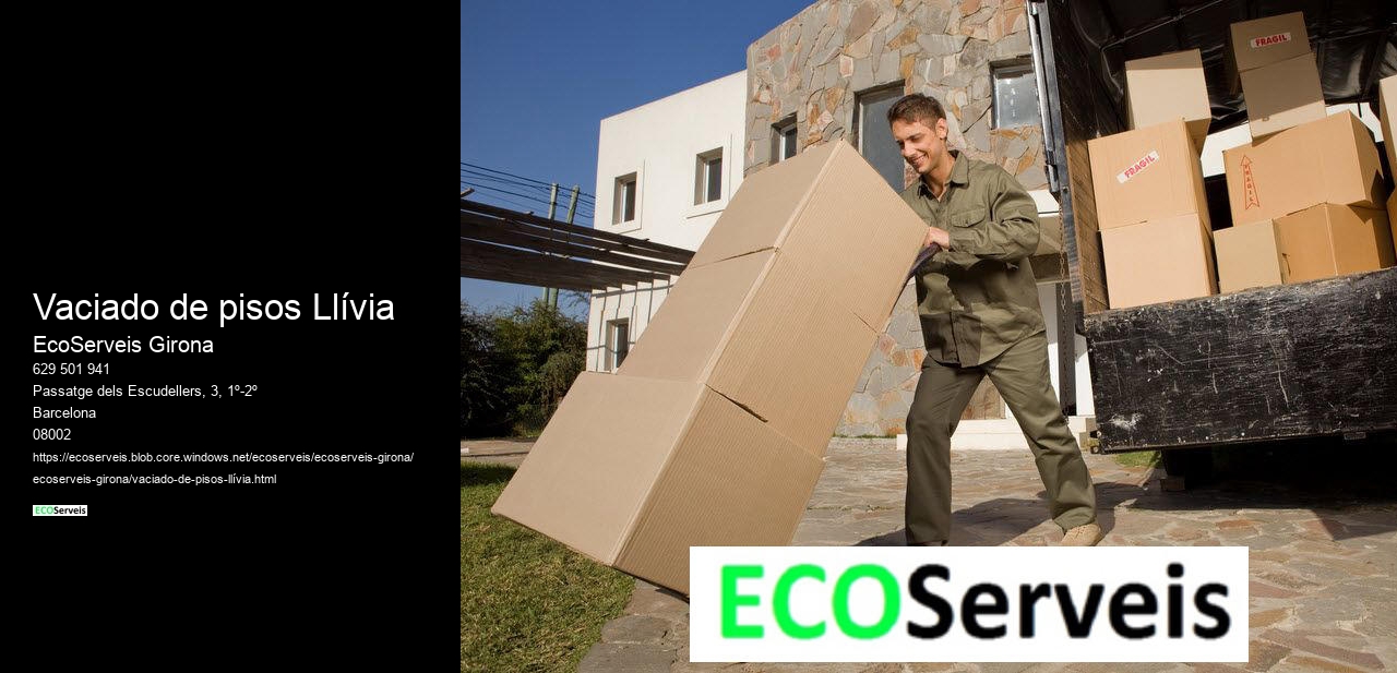 Vaciado de pisos Llívia