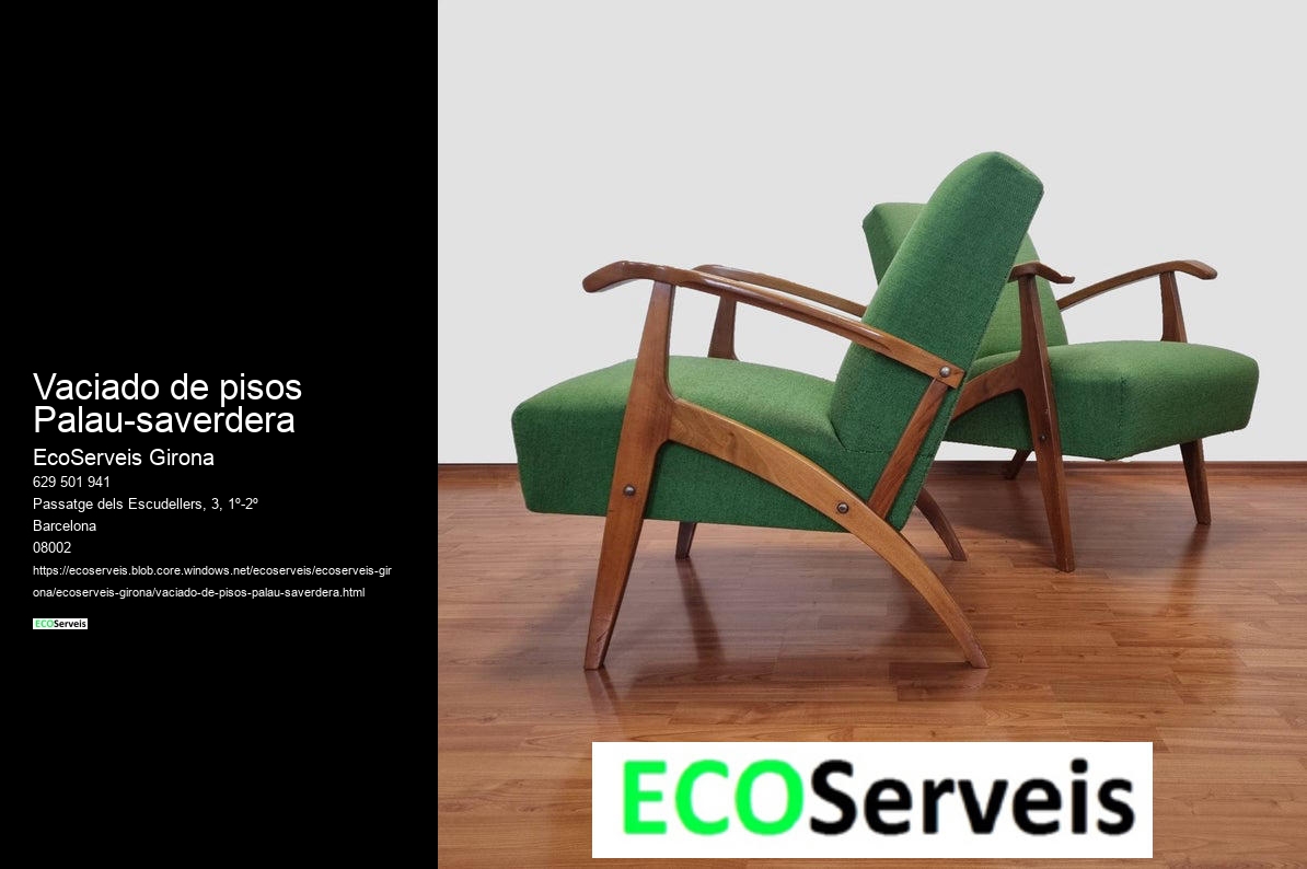 Vaciado de pisos Palau-saverdera