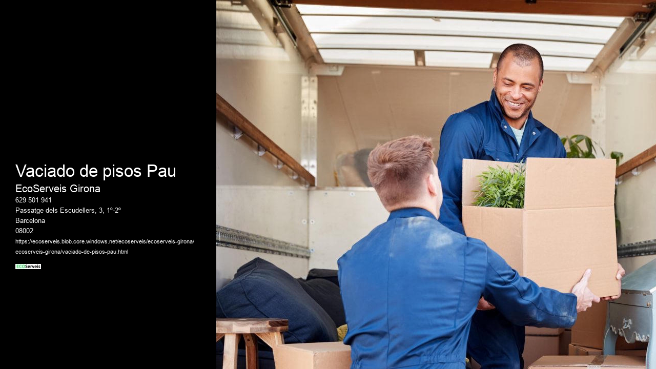 Vaciado de pisos Pau