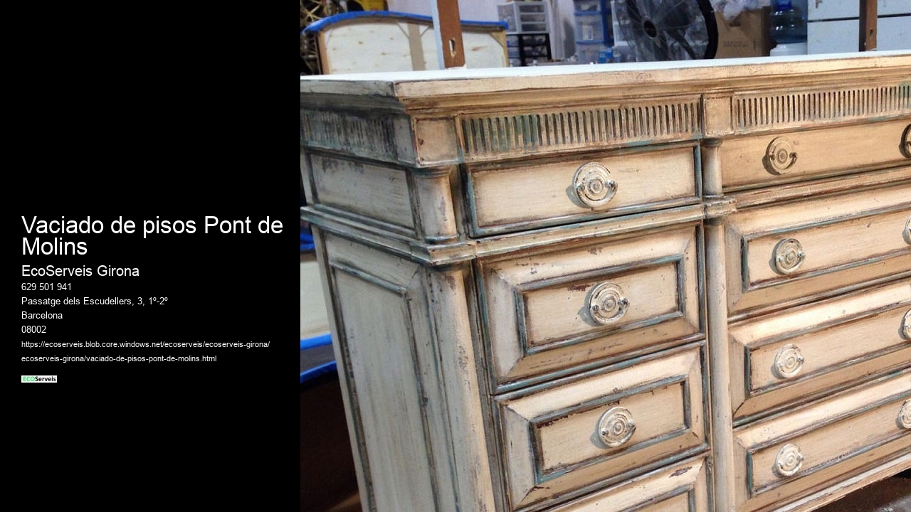 Vaciado de pisos Pont de Molins