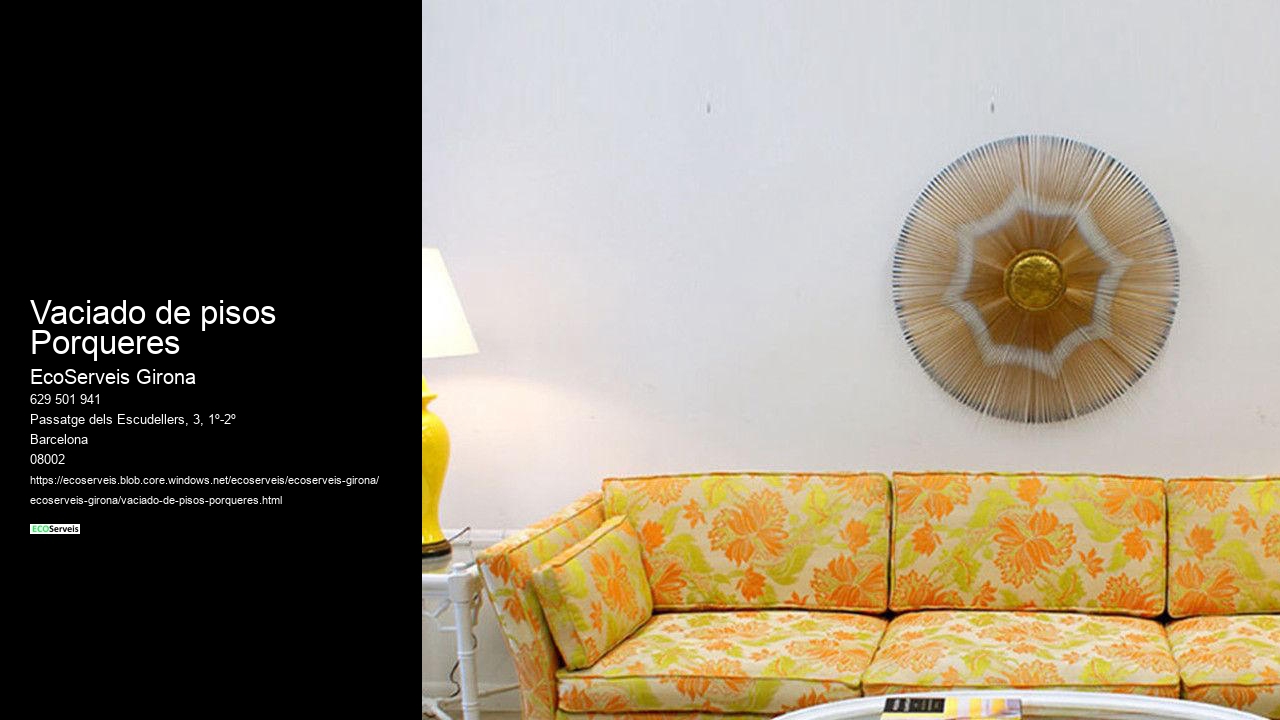 Vaciado de pisos Porqueres