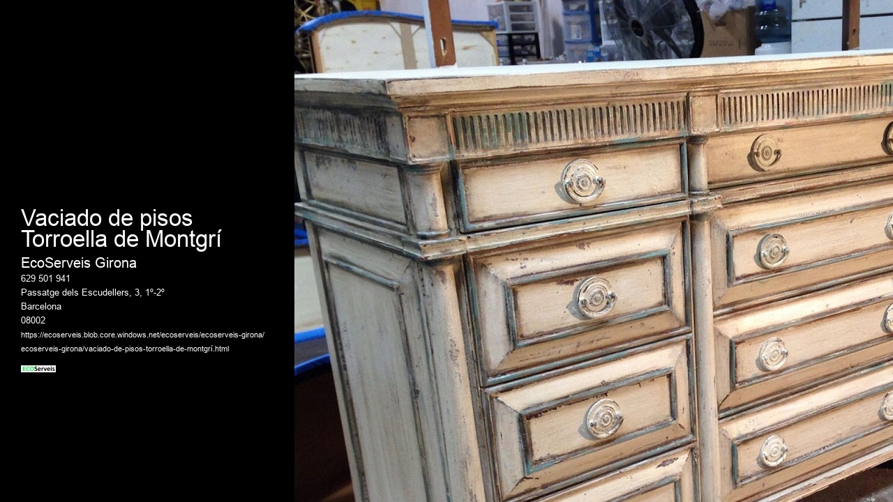 Vaciado de pisos Torroella de Montgrí