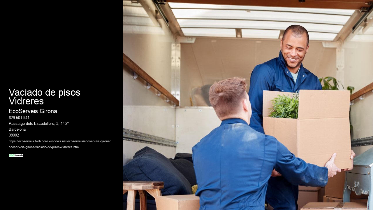Vaciado de pisos Vidreres