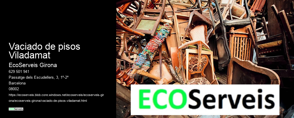 Vaciado de pisos Viladamat