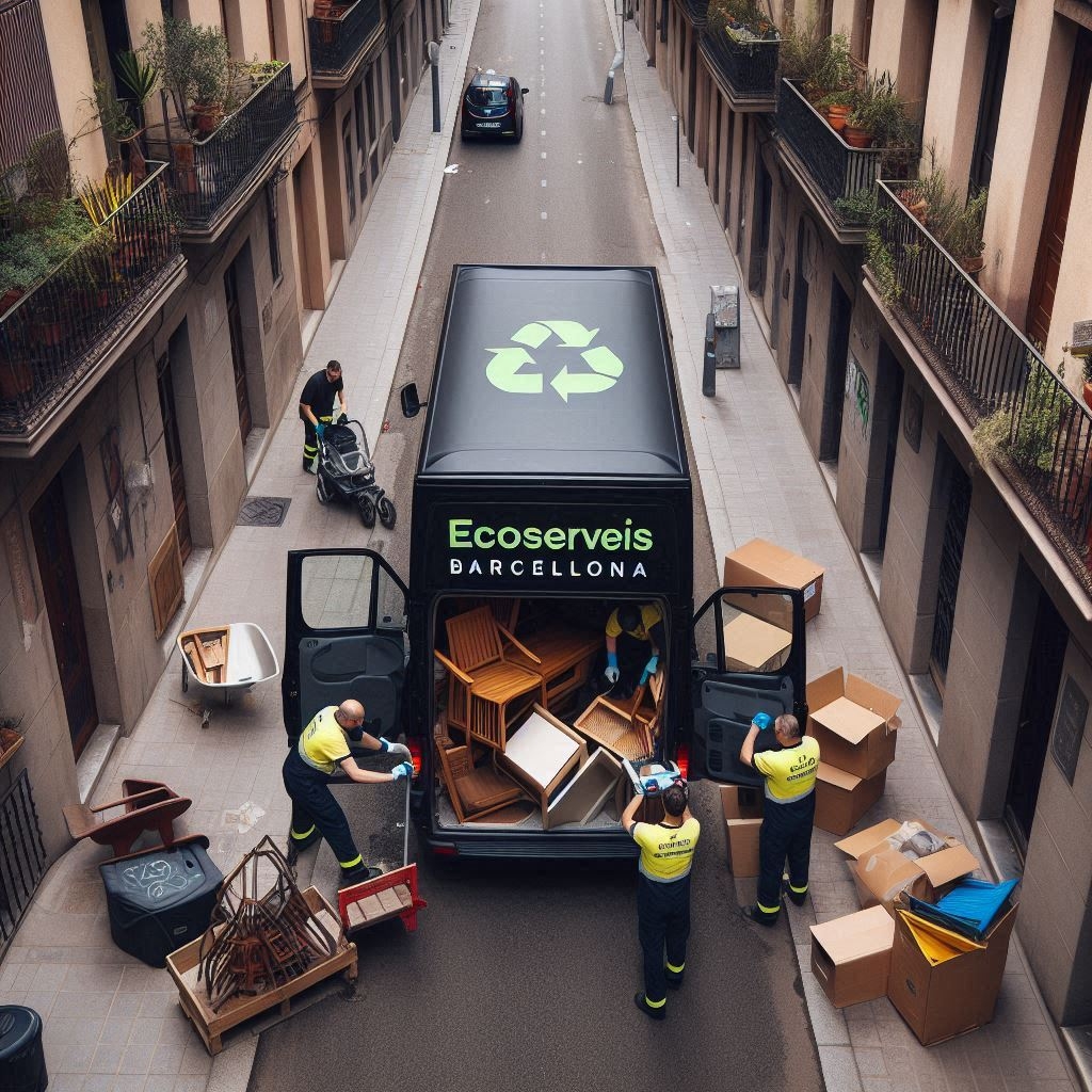 EcoServeis Caldes de Montbui: transporte y reciclaje incluidos en el vaciado de locales comerciales